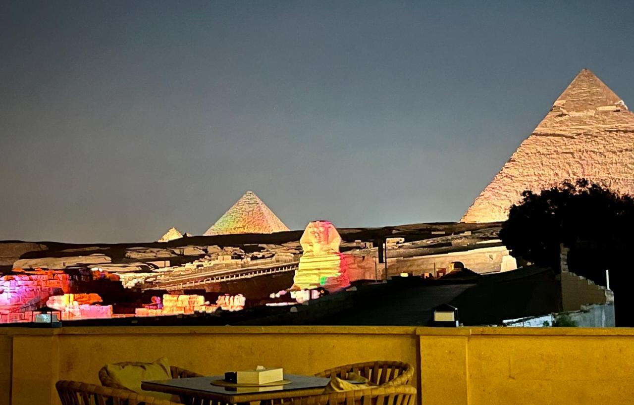 The Gate Hotel Front Pyramids & Sphinx View Kafrat al Jabal Bagian luar foto