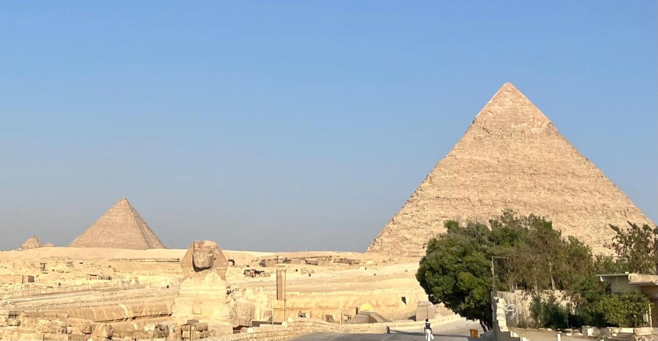 The Gate Hotel Front Pyramids & Sphinx View Kafrat al Jabal Bagian luar foto