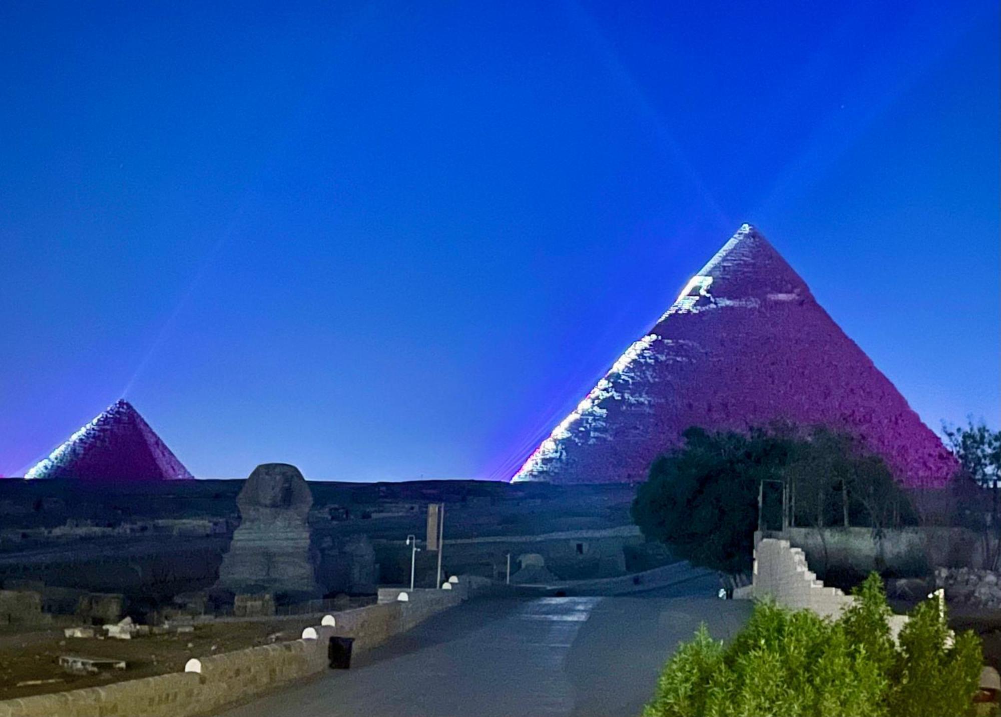The Gate Hotel Front Pyramids & Sphinx View Kafrat al Jabal Bagian luar foto