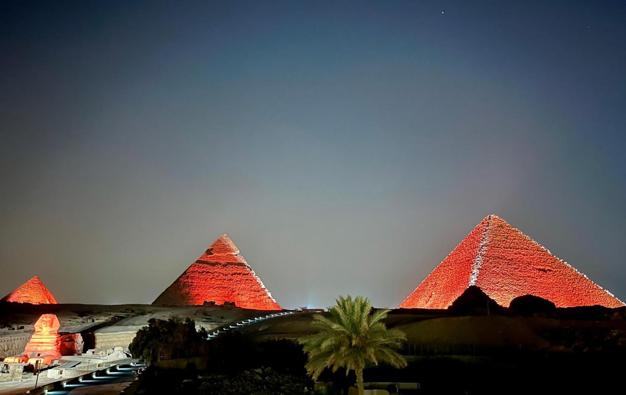 The Gate Hotel Front Pyramids & Sphinx View Kafrat al Jabal Bagian luar foto